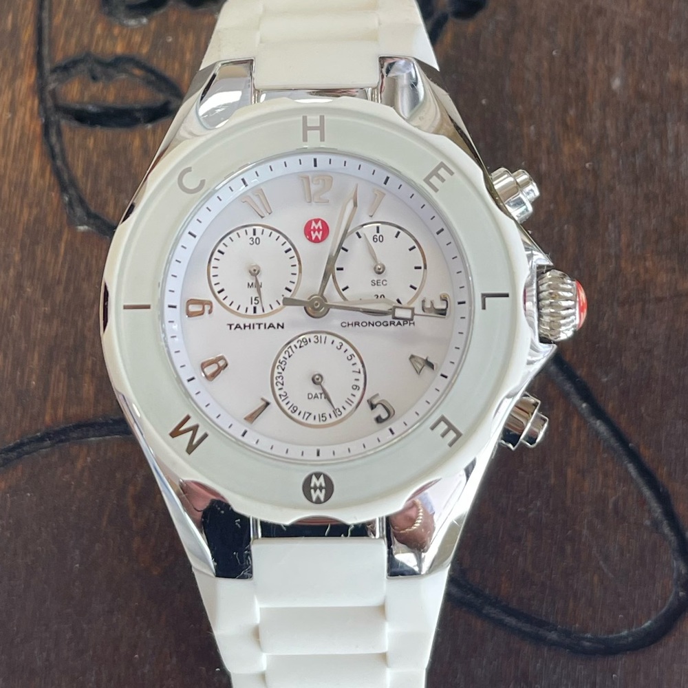 Preowned Michele Tahitian whatch